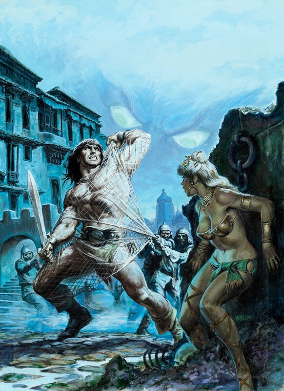 Earl Norem, Savage Sword of Conan - Original Cover