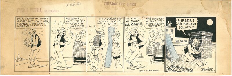 Martin Branner, Bicot et Suzie - Winnie Winkel - Comic Strip