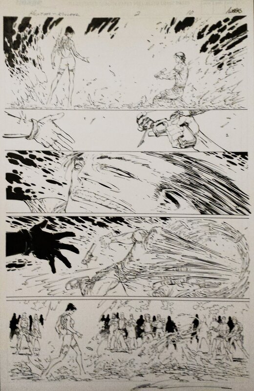 Marc Silvestri, Joe Weems, Hunter-Killer T2 P10 - Comic Strip