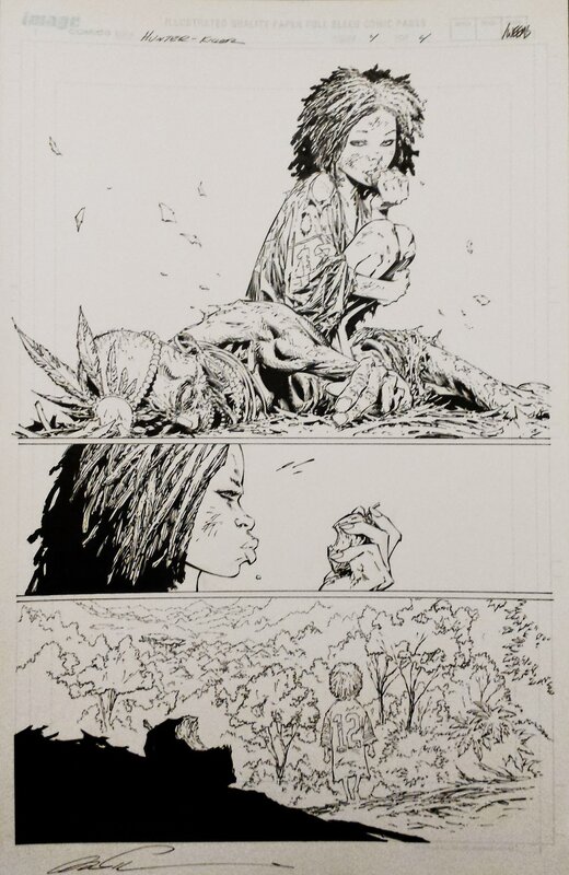 Hunter-Killer T4 P4 par Marc Silvestri, Joe Weems - Planche originale