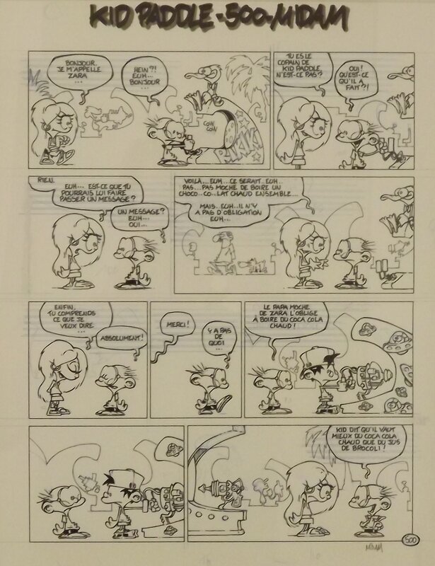 Kid Paddle - gag 500 by Midam - Comic Strip