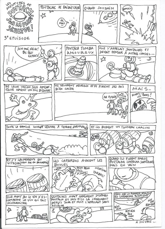 Mano Solo, Povtach & LA PLANETTE SEULTOU 3/3 - Comic Strip