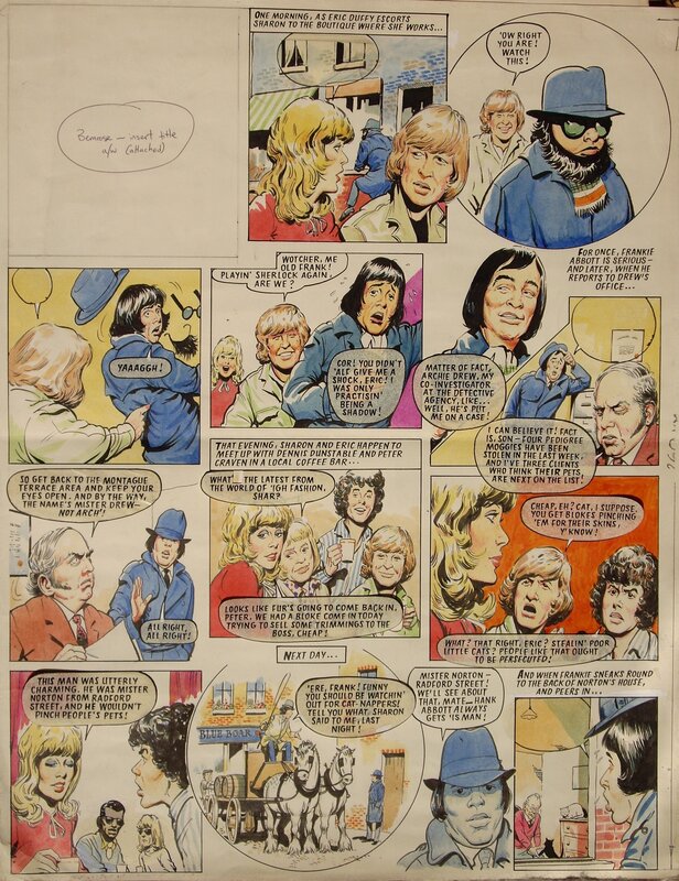 Tom Kerr, The Fenn Street Gang - Comic Strip