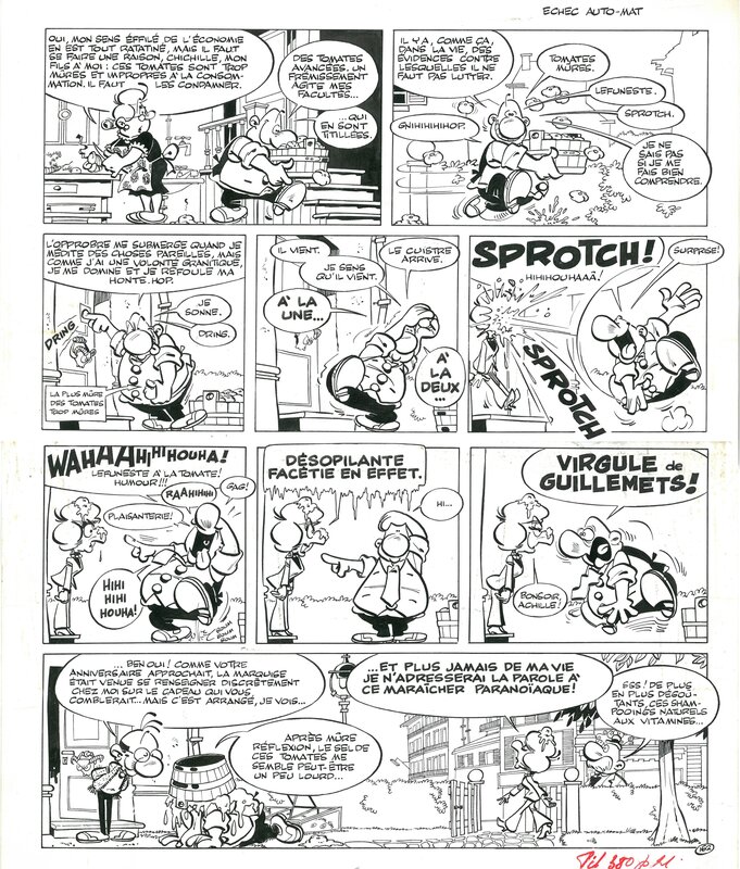 Greg, Achille Talon gag 162 - Comic Strip