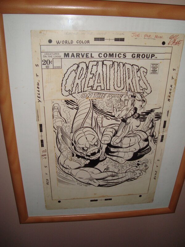 Gil Kane, Creatures on the loose - Couverture originale