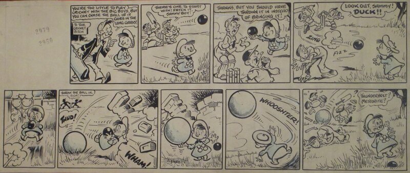 Sammy STRONG ! by George Parlett - Comic Strip