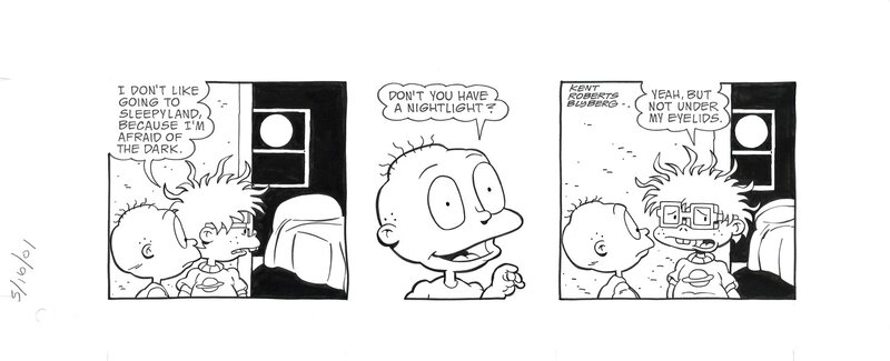 Scott Roberts, Will Blyberg, Strip des Rugrats par Scott Roberts et Will Blyberg - Planche originale