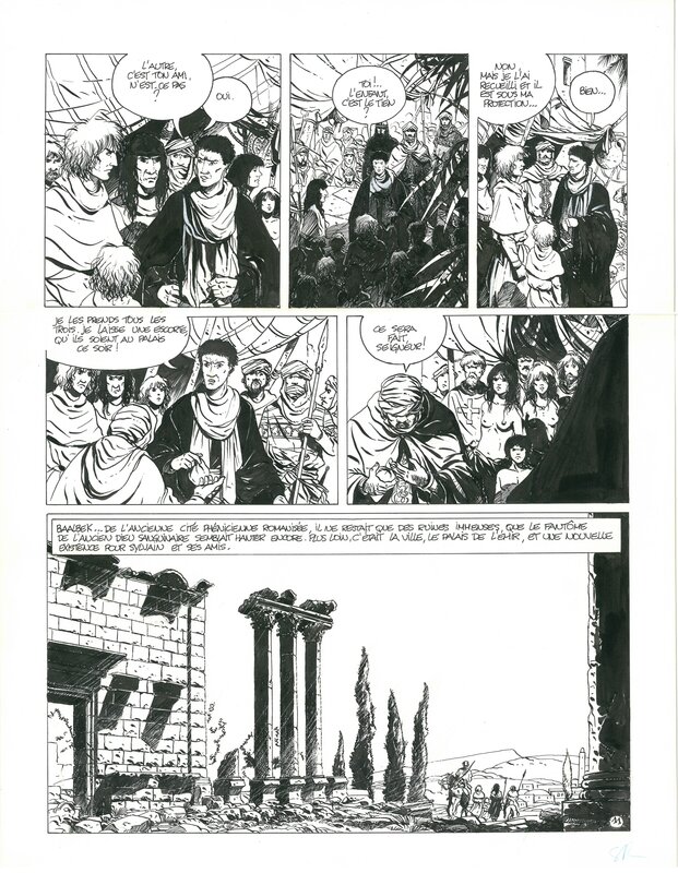 Thierry Cayman, Sylvain de Rochefort - Comic Strip