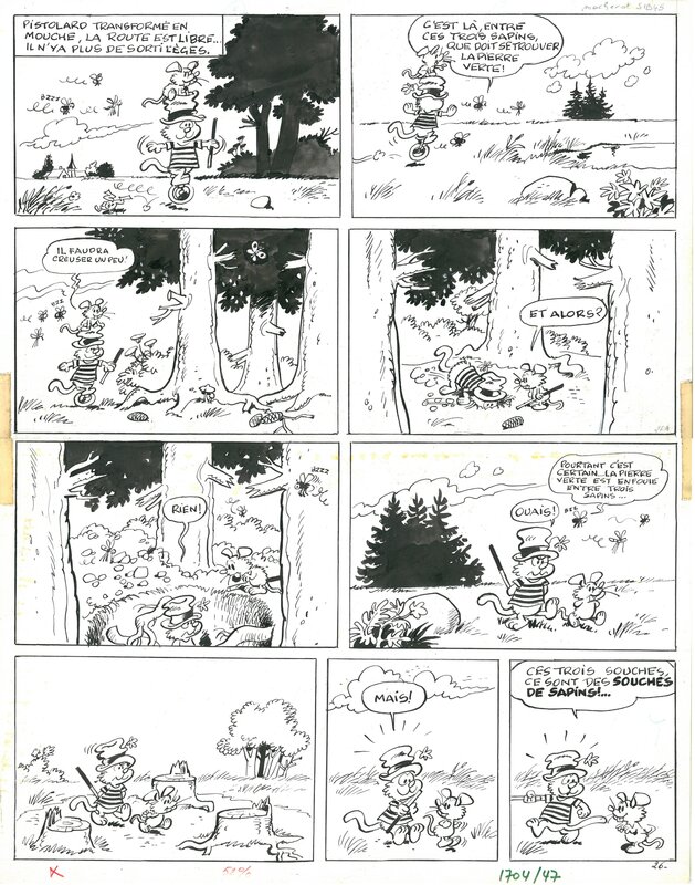 Sibylline by Raymond Macherot - Comic Strip