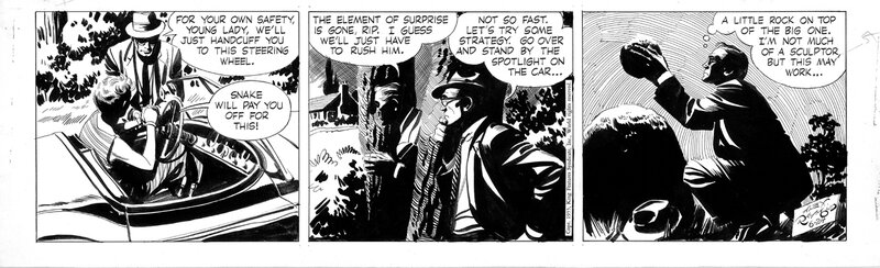 Alex Raymond, Rip Kirby 1955.06.24 - Comic Strip