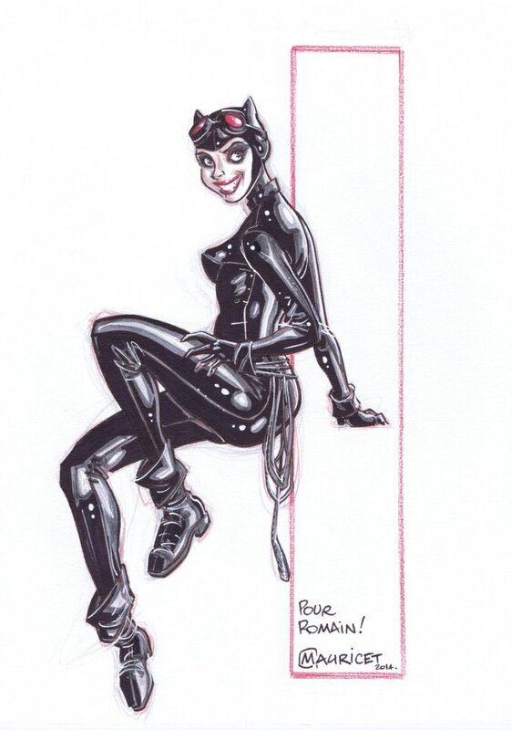 Catwoman par Mauricet - Œuvre originale