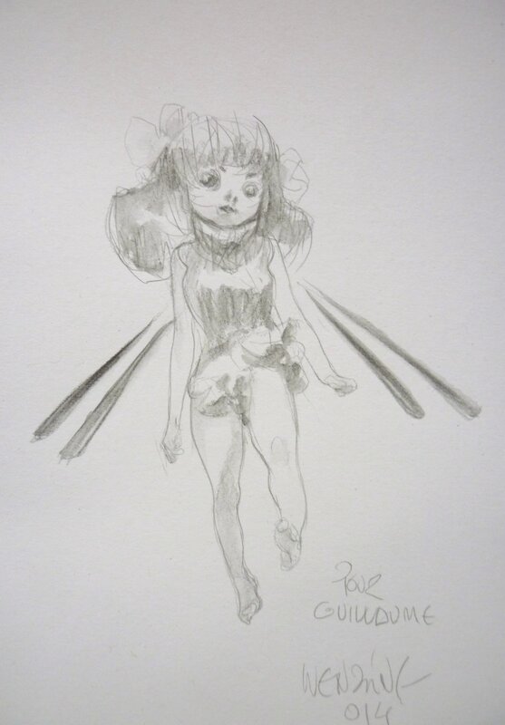 Petite Fée by Claire Wendling - Sketch