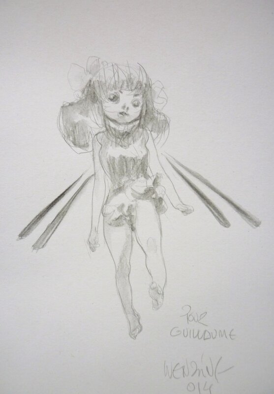 Petite Fée par Claire Wendling - Dédicace