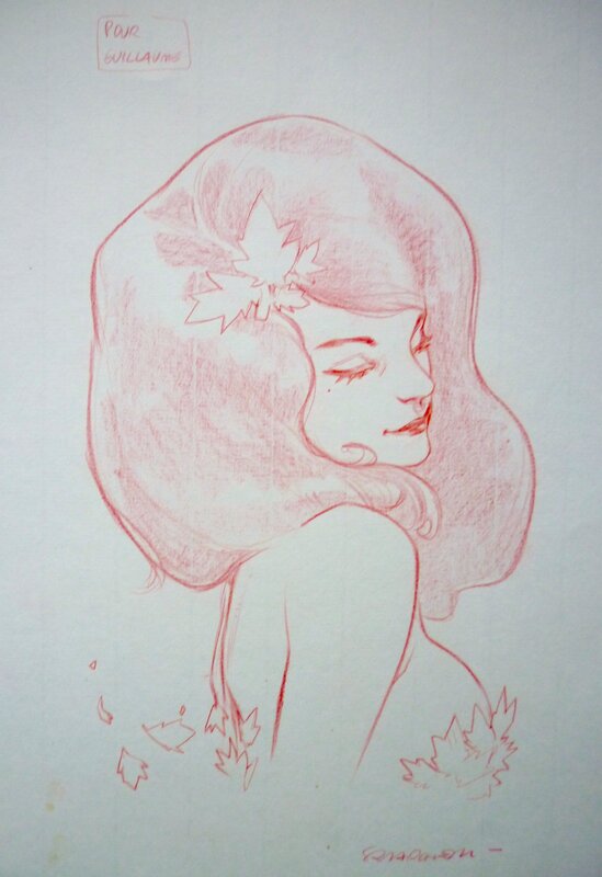 Poison Ivy par Sara Pichelli - Sketch