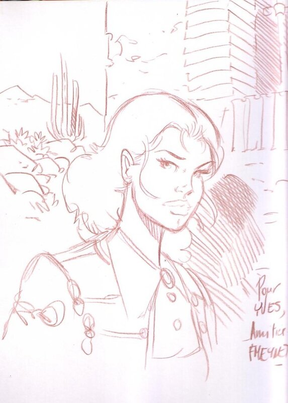 Sauvage by Félix Meynet - Sketch
