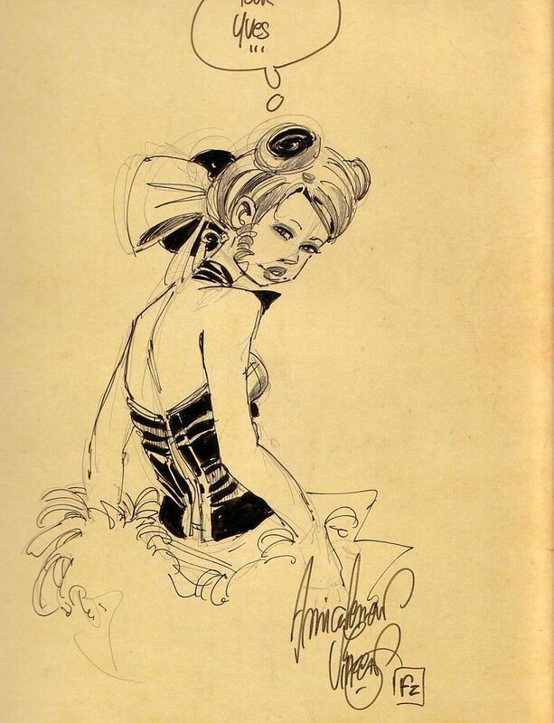 Chimère(S) 1887 by Vincent - Sketch