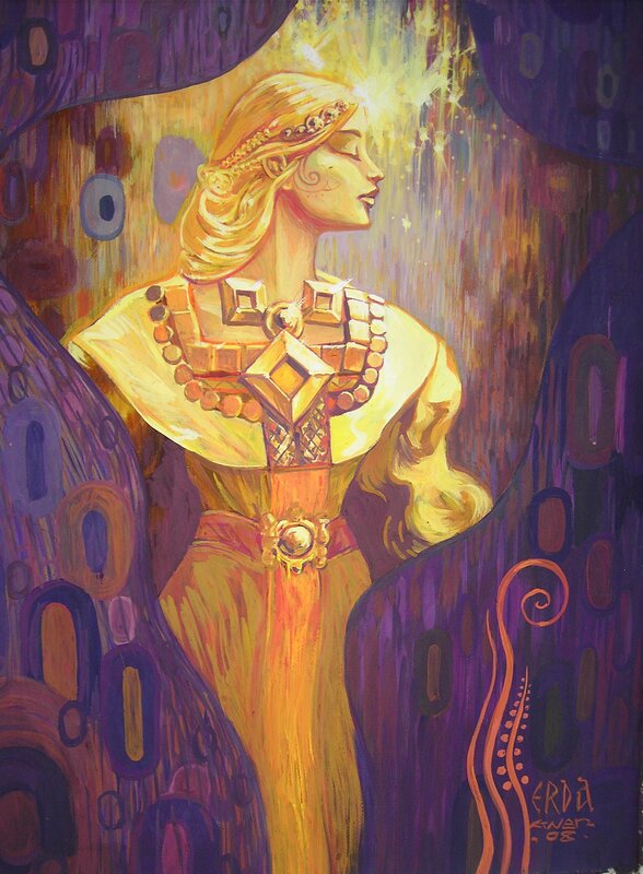 Erda par Gwendal Lemercier - Illustration originale