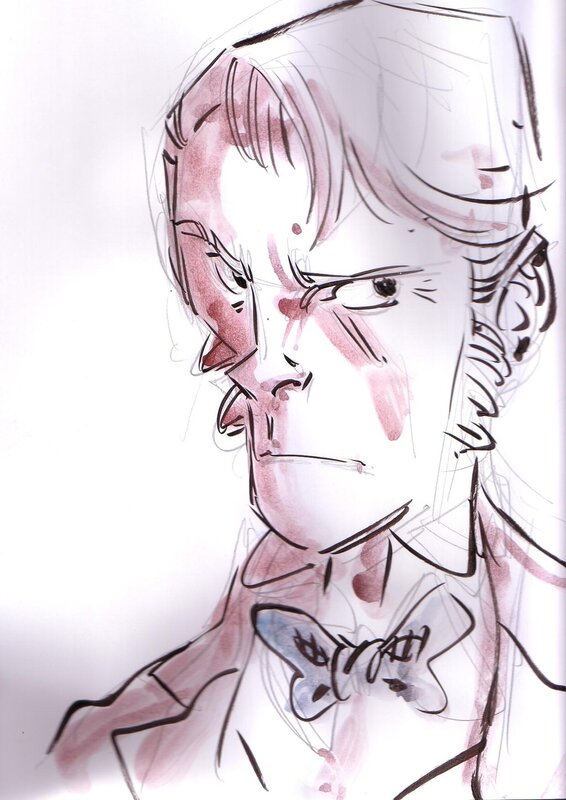 Silas Corey by Pierre Alary - Sketch