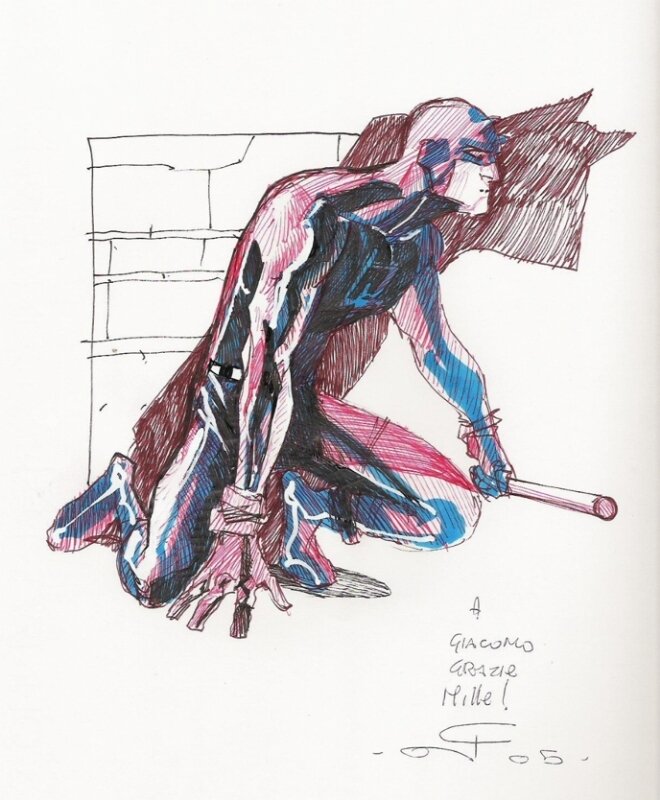 Daredevil by carmine di giandomenico - Sketch