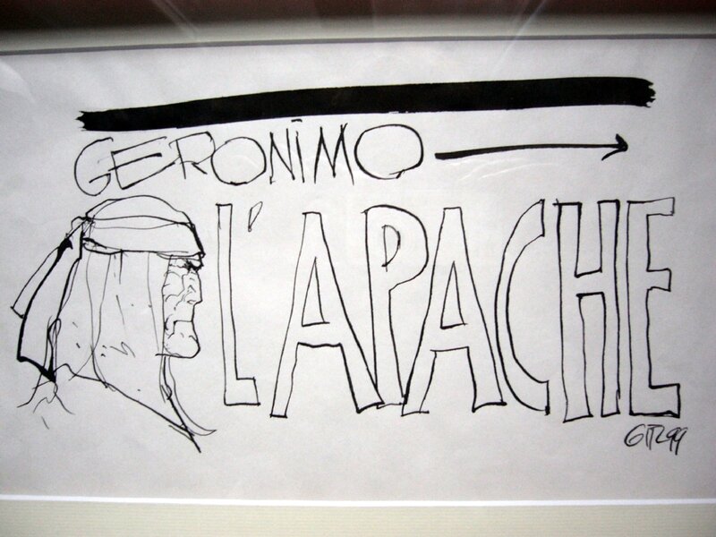 Jean Giraud, Blueberry Géronimo l'apache - Original Cover