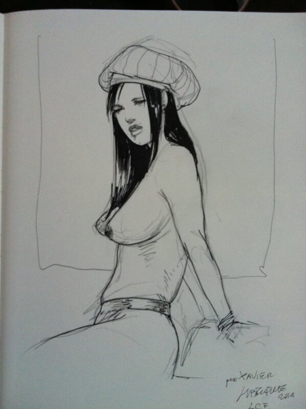 Pin up by Liberatore - Sketch