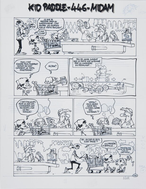 Midam, Kid Paddle - gag 446 - Comic Strip