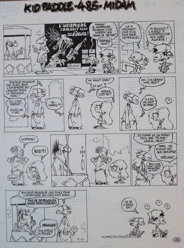 Midam, Kid Paddle - gag 485 - Comic Strip