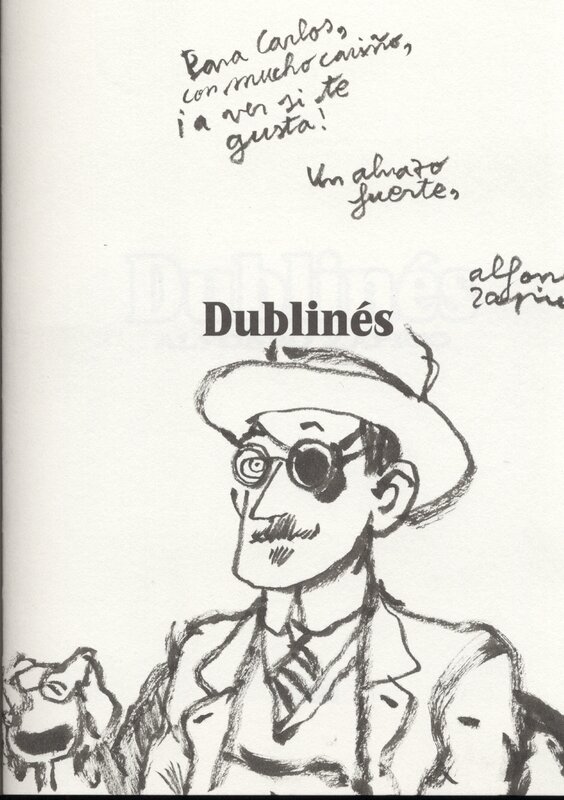 Dublinés par Alfonso Zapico - Dédicace