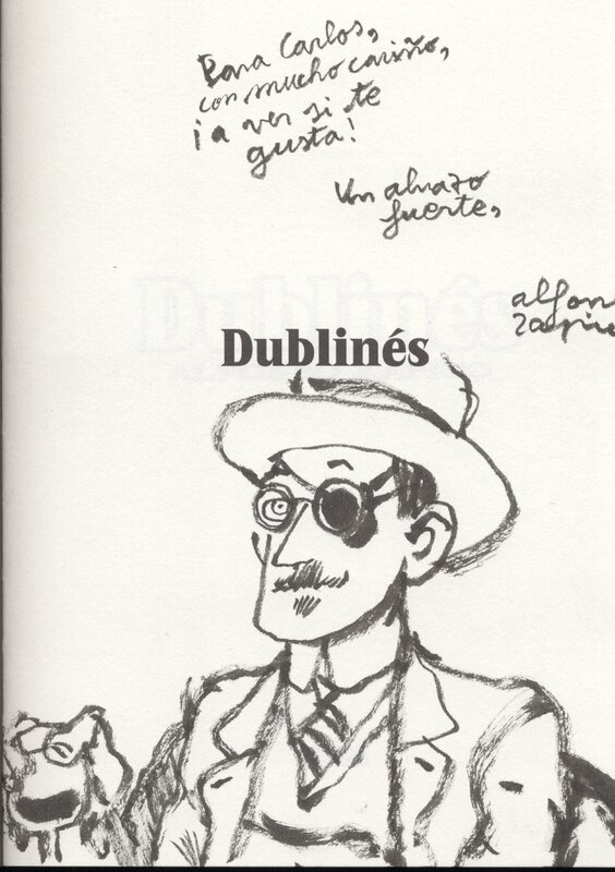 Dublinés by Alfonso Zapico - Sketch