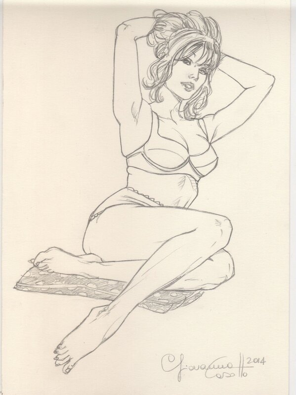 Erotica 2 par Giovanna Casotto - Planche originale
