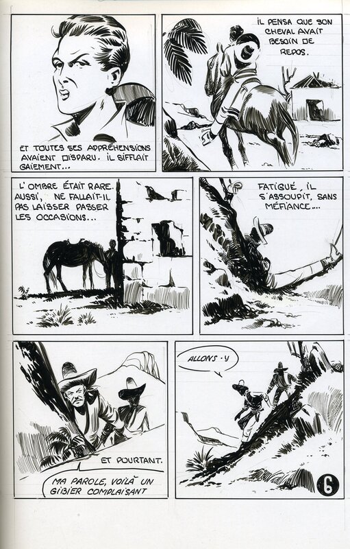 Le  CANYON PERDU by Claude-Henri Juillard - Comic Strip