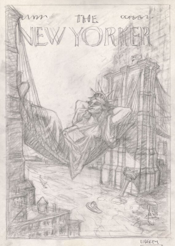 Liberty by Peter De Sève - Original Cover