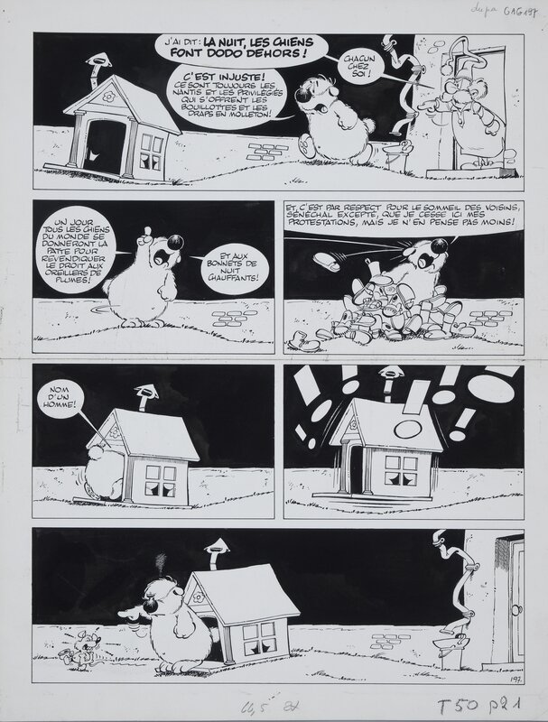Cubitus - gag n°197 by Dupa - Comic Strip
