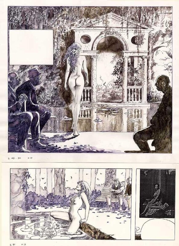 Milo Manara, Revoir les Etoiles - Planche 17 - Comic Strip