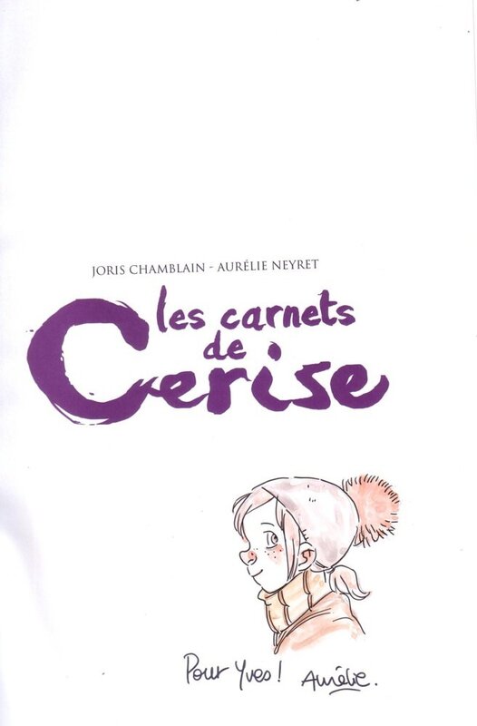 Aurélie Neyret, Les Carnets de Cerise - Dédicace