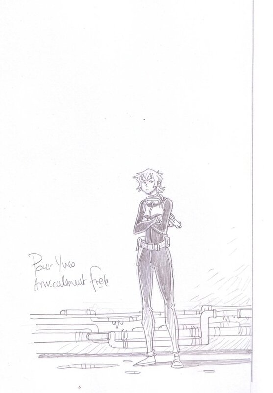 Mermaid Project by Fred Simon - Sketch