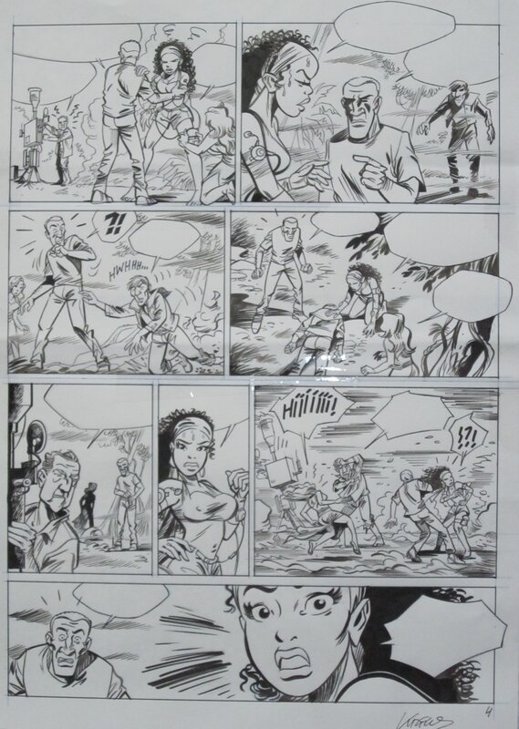 Jean-Marc Krings, Agence Quanta Tome 2 - Planche originale