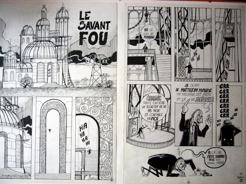 Le Savant Fou by Stanislas - Comic Strip