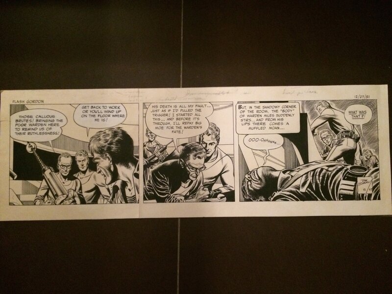 Dan Barry Flash Gordon du    27/12/1951 - Comic Strip