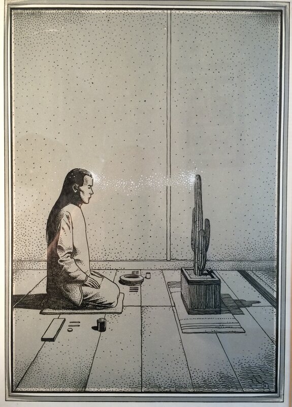 Parapsychologie par Moebius - Planche originale