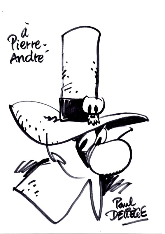 Paul Deliège, Un Kroston, circa 1992. - Sketch