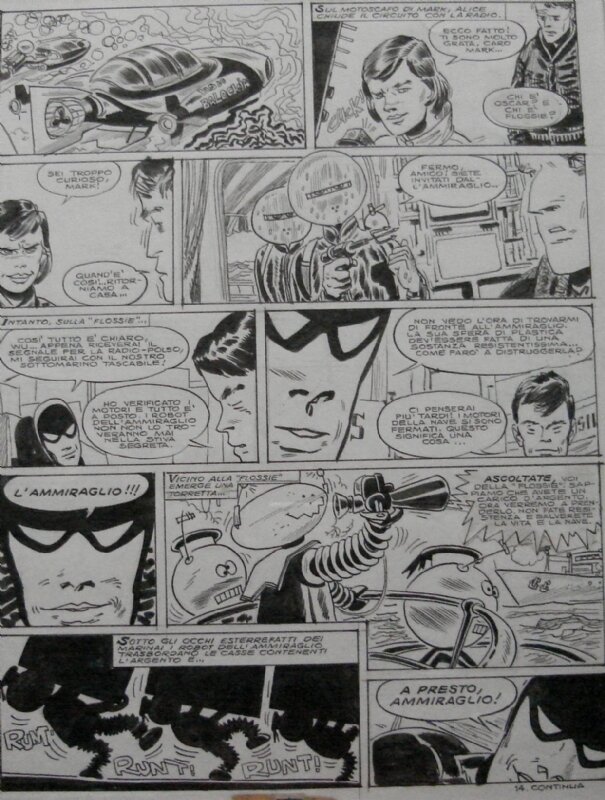 Hugo Pratt, L'Ombre et l'Amiral  p26 - Comic Strip