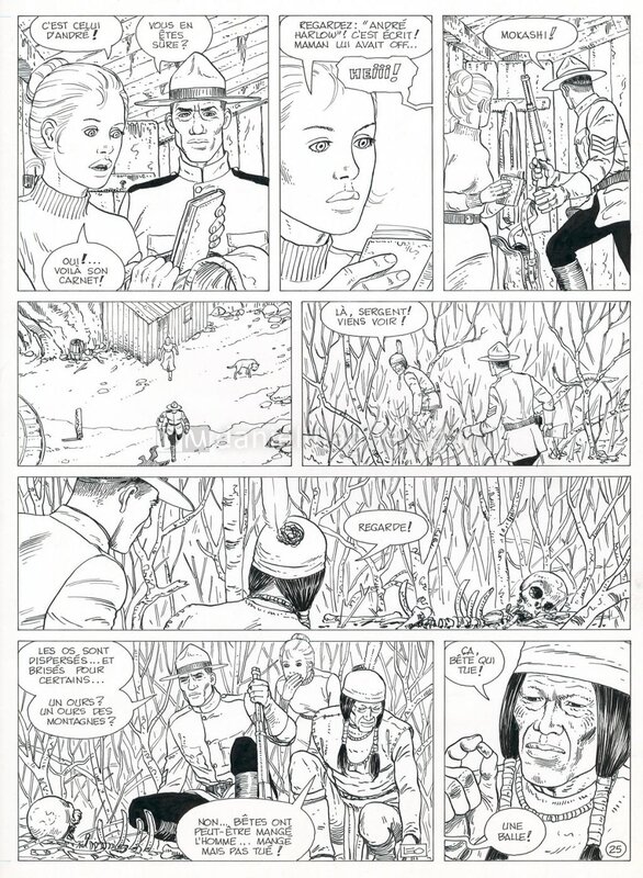 Trent tome 1 p25 par Leo, Rodolphe - Planche originale