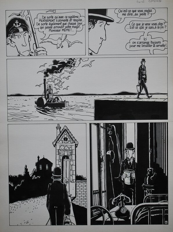 Ici Même par Jacques Tardi, Jean-Claude Forest - Planche originale