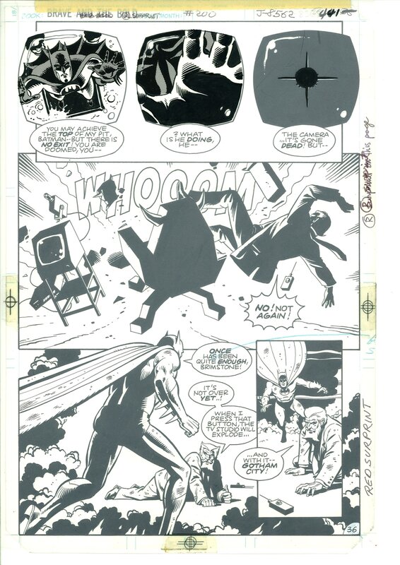 Gibbons Dave - Batman Brave and the Bold 200 (1983) page 36 - Comic Strip
