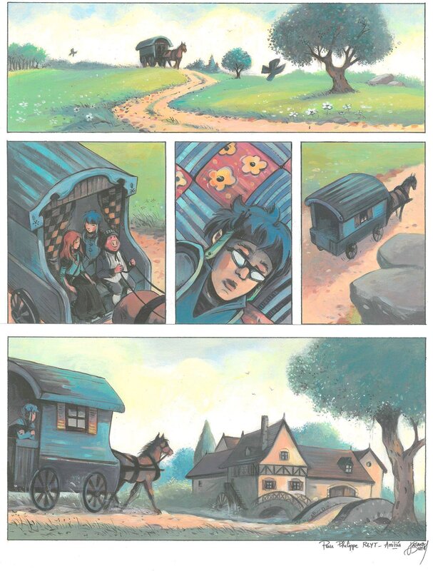 Le Royaume d'Estompe by Tatiana Domas - Comic Strip