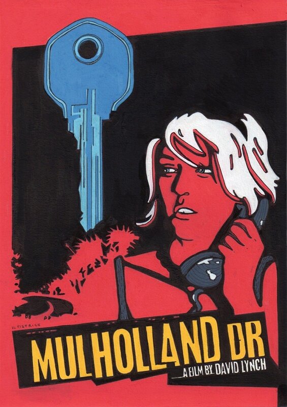 Mulholland Drive par Il Pistrice - Illustration originale