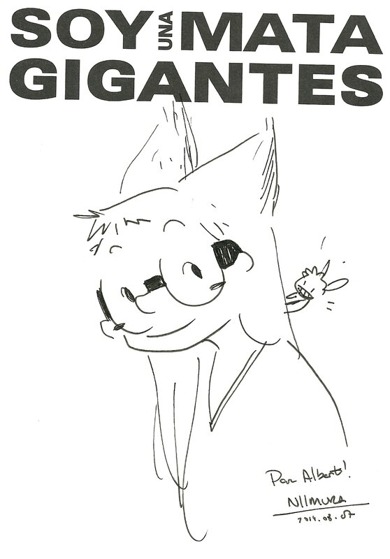 I kill giants by Ken Niimura - Sketch