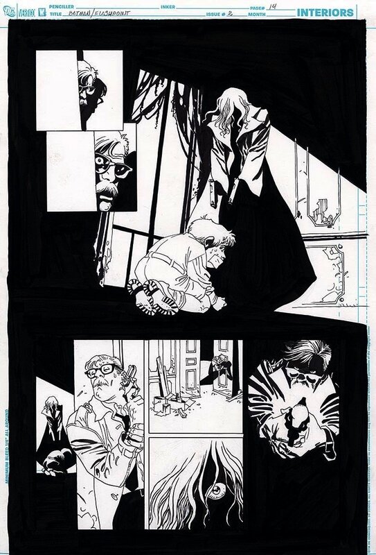 Eduardo Risso, Brian Azzarello, Batman : Knight of Vengeance #2 - Planche originale