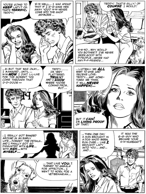 Stan Drake, Leonard Starr, Kelly Green One, Two, Three.....Die! page 26 - Planche originale